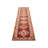Runner One-of-a-Kind 2'9" X 10'6" 1960s Runner Wool Area Rug in Red