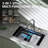 29.5'' L Single Bowl Stainless Steel Kitchen Sink