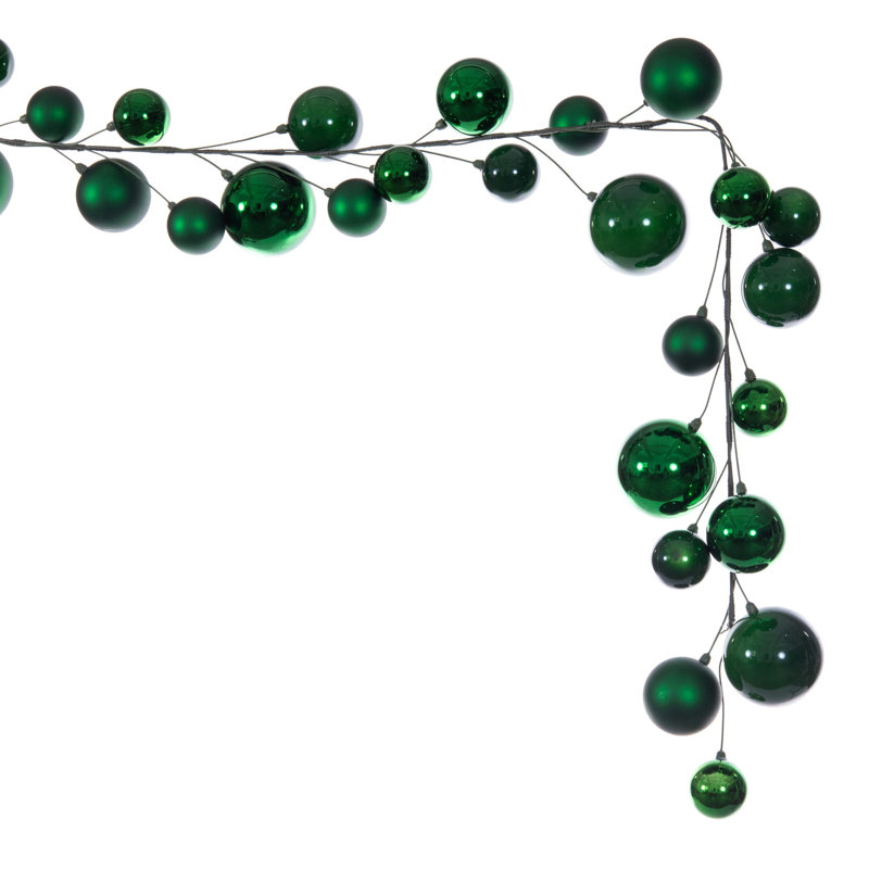  Guirlande 10 'Green Ball Branch, Green