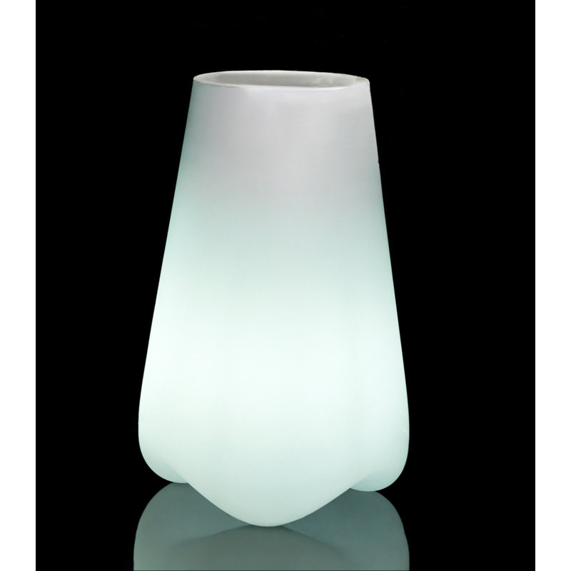 Nano Resin Indoor/Outdoor Pot Planter, 14.25" H x 7" W x 7" D