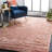 Crispus Hand Woven Wool/Cotton Solid Color Rug in Pink-1687602750