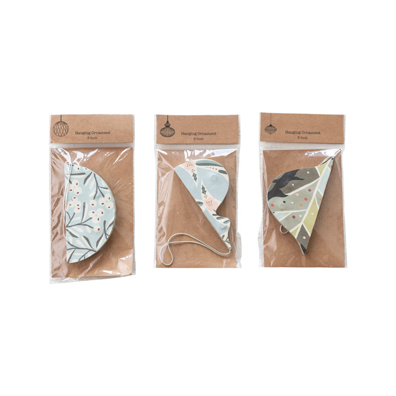 Paper Folding Honeycomb Ornament with Pattern