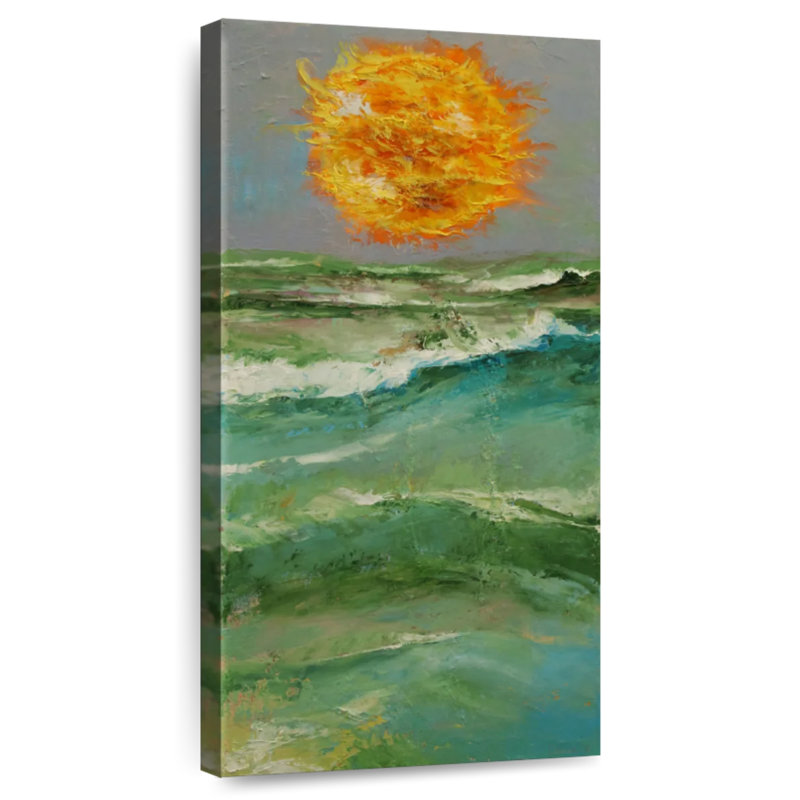 Soleil ardent, H 36 po x l 18 po