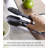 Yamazaki Home Silicone Tongs, Tongs, Silicone, Dishwasher Safe, Floating Design
