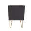 Turah 2 Drawer Bedside Cabinet (Ready Assembled)-1665577656