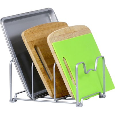 Cabinet Bakeware Organizer Rack Holder, 2 Pack