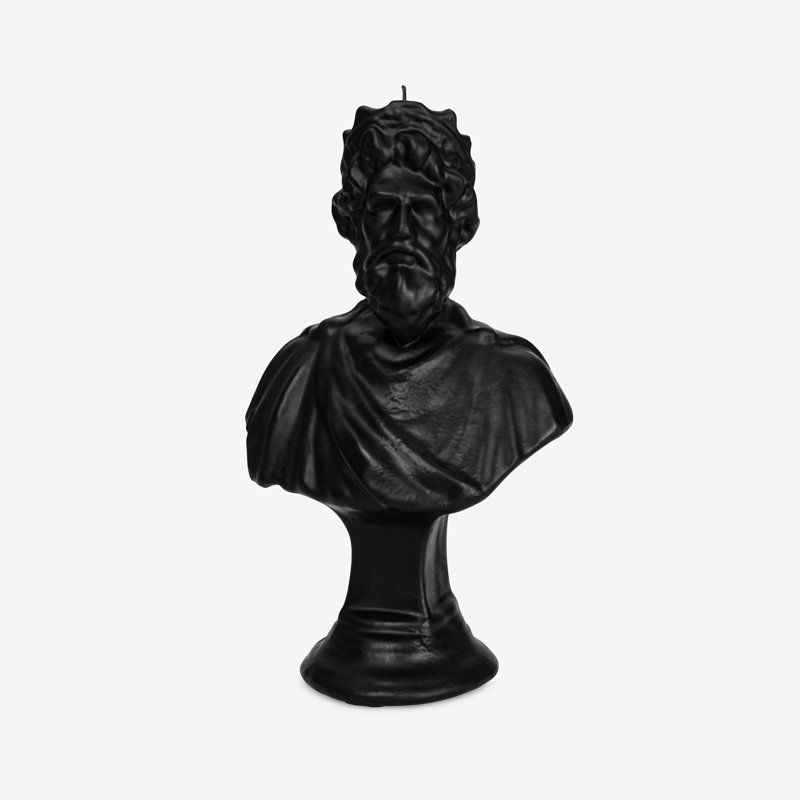 Scented Novelty Candle, Black