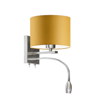 Audreigh Steel LED Armed Sconce