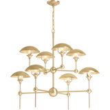 Vorleigh 8 - Light Sputnik Modern Linear Chandelier