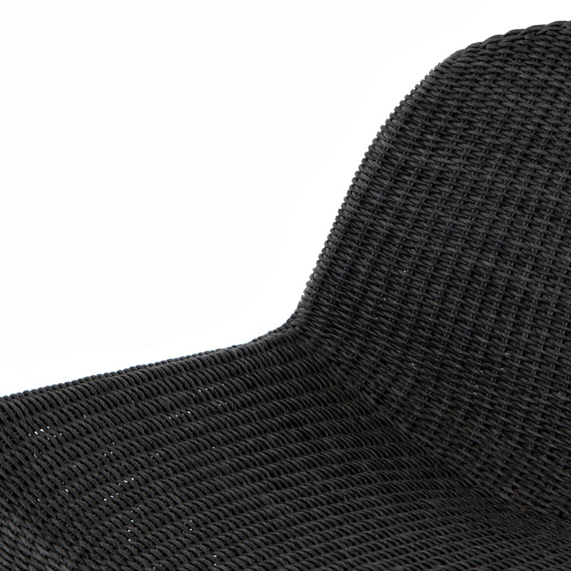 Portia Patio Chair, Vintage Coal