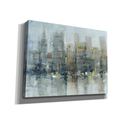 «City Proper I» par Tim O'toole, art mural sur toile