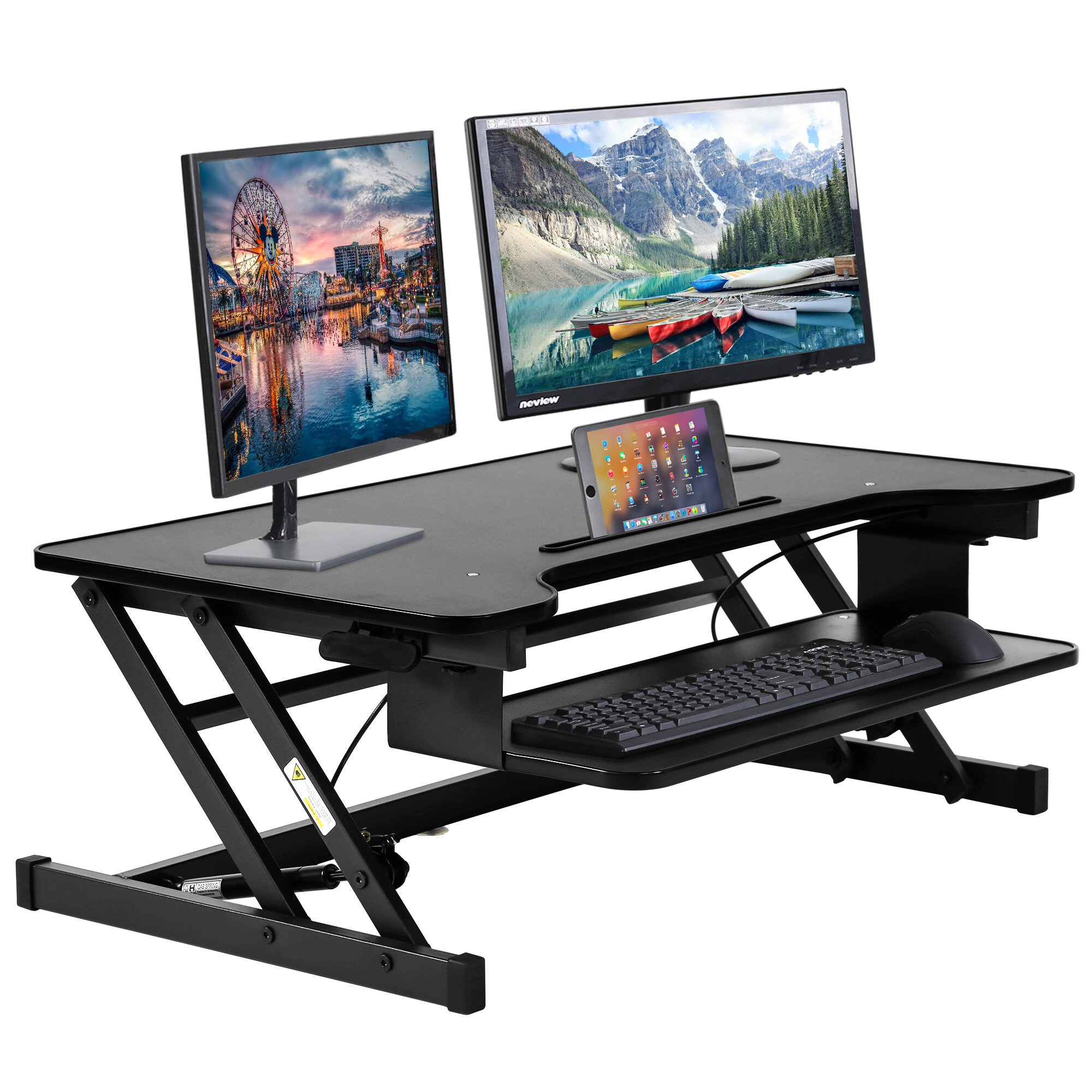 BestOffice Height Adjustable Standing Desk | Wayfair