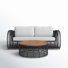 Dochi 2 Piece Sofa Seating Group with Sunbrella Cushions