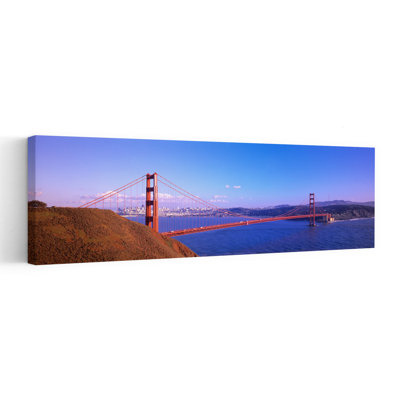 Golden Gate Bridge, San Francisco, Ca, États-Unis, art contemporain de paysage urbain contemporain