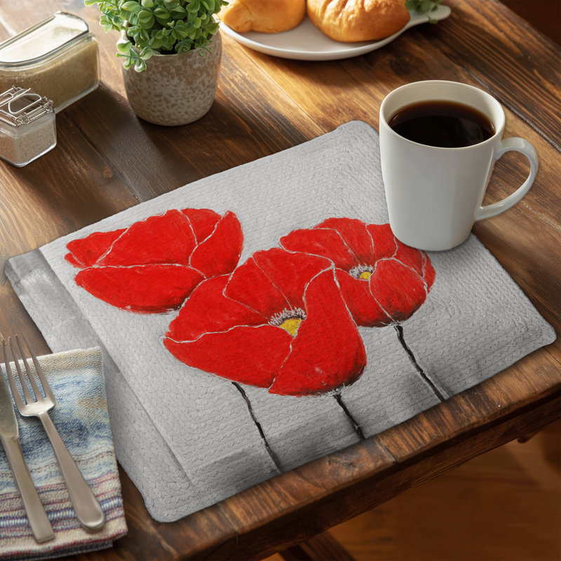 Napperon industriel gris tressé | Three Poppies Home Decor