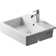 Vero Ceramic Rectangular Drop-In Bathroom Sink with Overflow