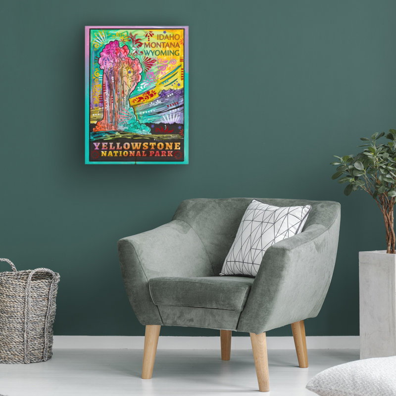 Art sur toile, Dean, H 19 po x l 14 po