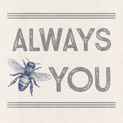 Always Bee - Wrapped Canvas Print