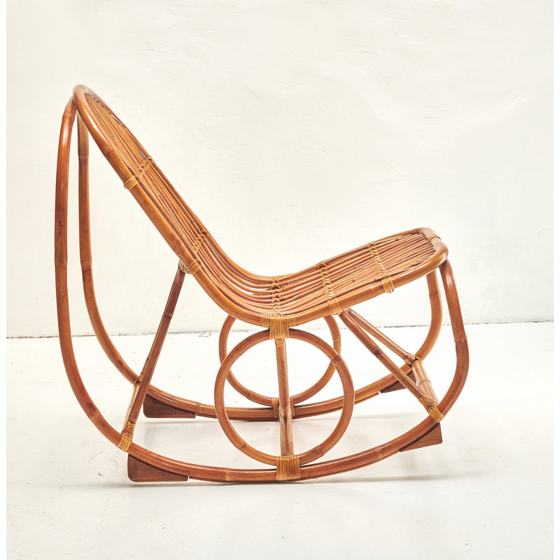 Sushmita Wicker Rocking Chair