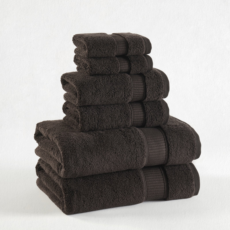 Belmore - Towel 6Pc. Towel Set, Mocha