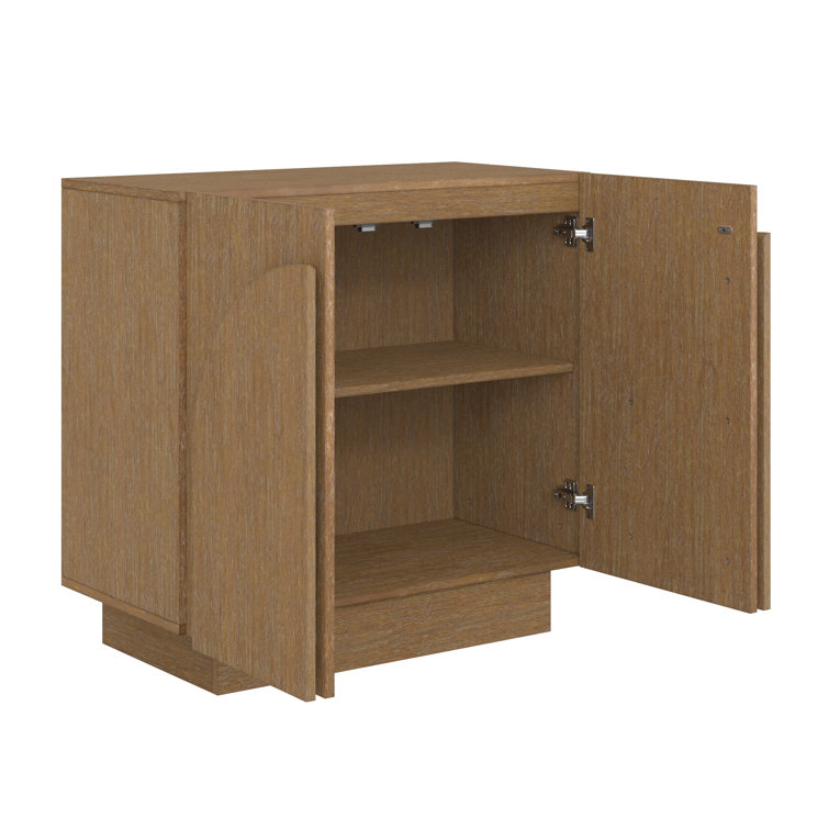 Iris Solid Wood 2 - Door Accent Cabinet (3-Piece Set)