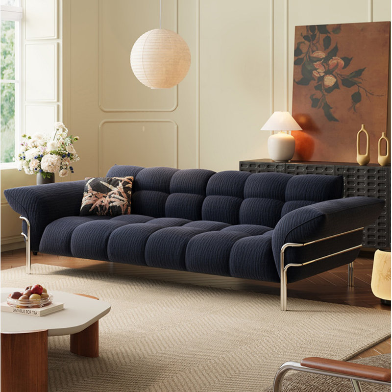Simple Casual Creative Sofa, Dark Blue