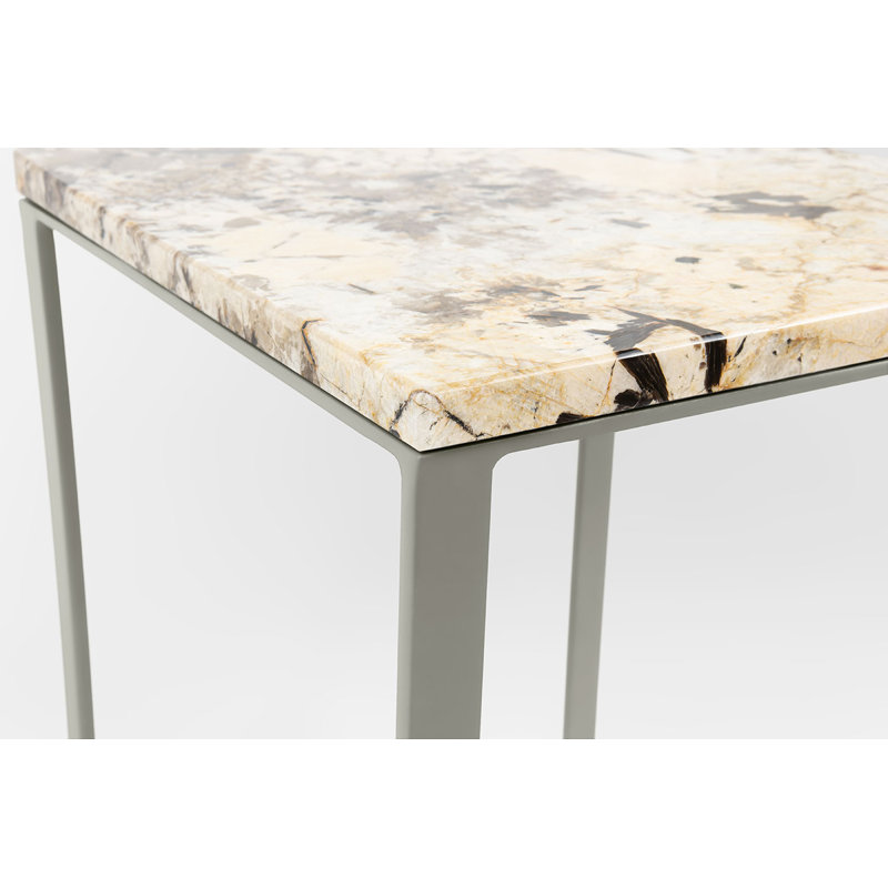Achillefs Frame End Table, Grey