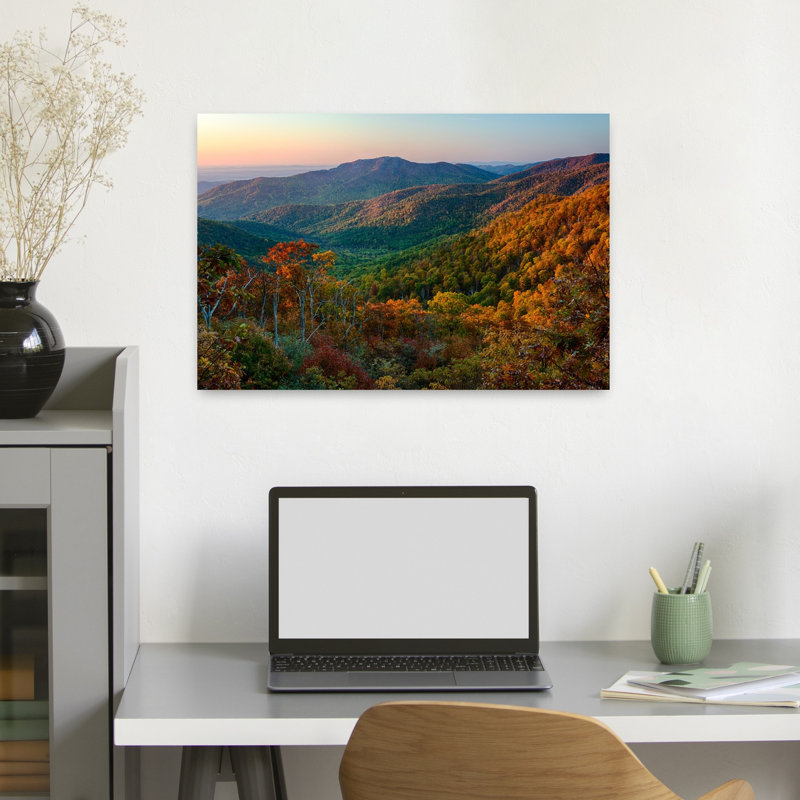 Old Rag Mountain Shenandoah National Park Virginia USA 1 Piece Wrapped Canvas Wall Art, 40.64 cm H x 60.96 cm W