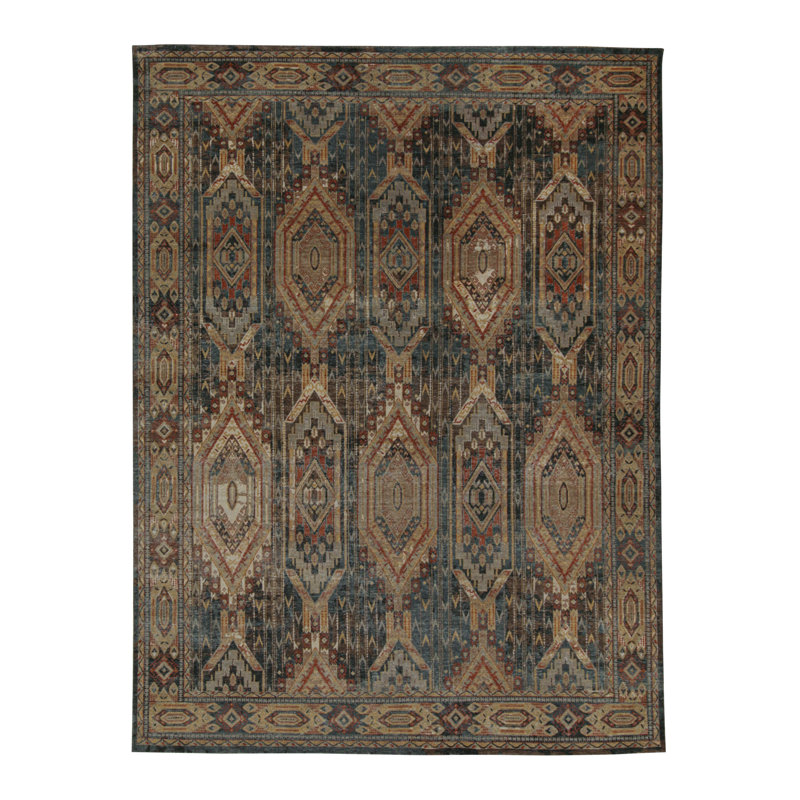 One-of-a-Kind No Hand Knotted Area Rug