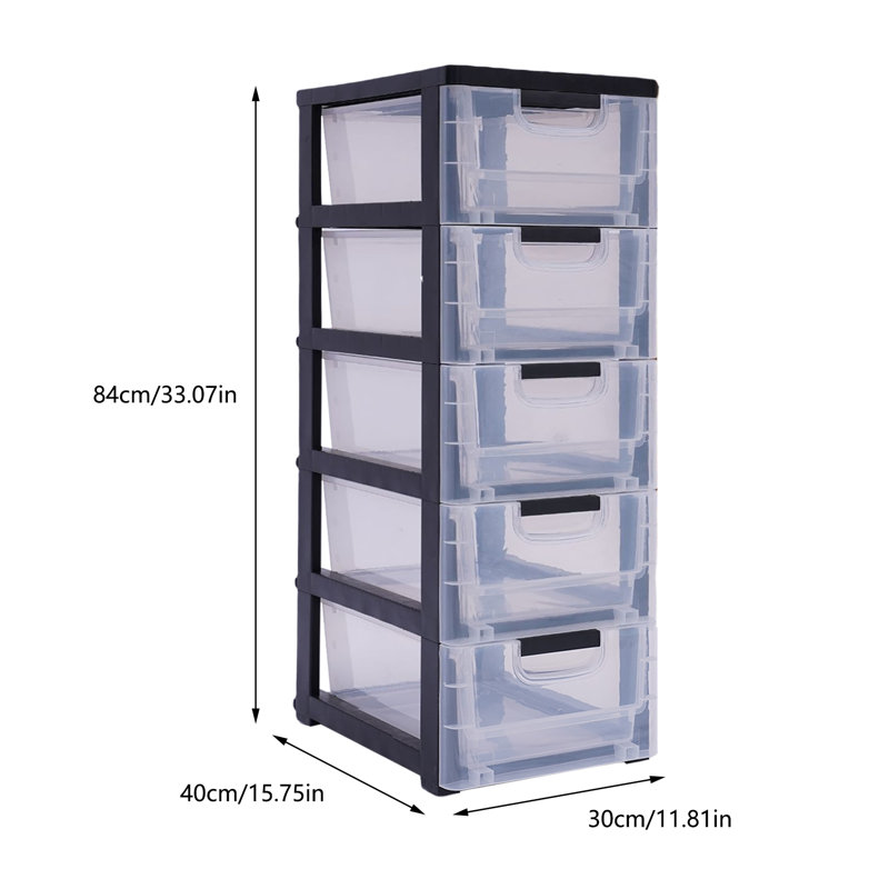 Ishrana 5 Drawer Storage Drawer