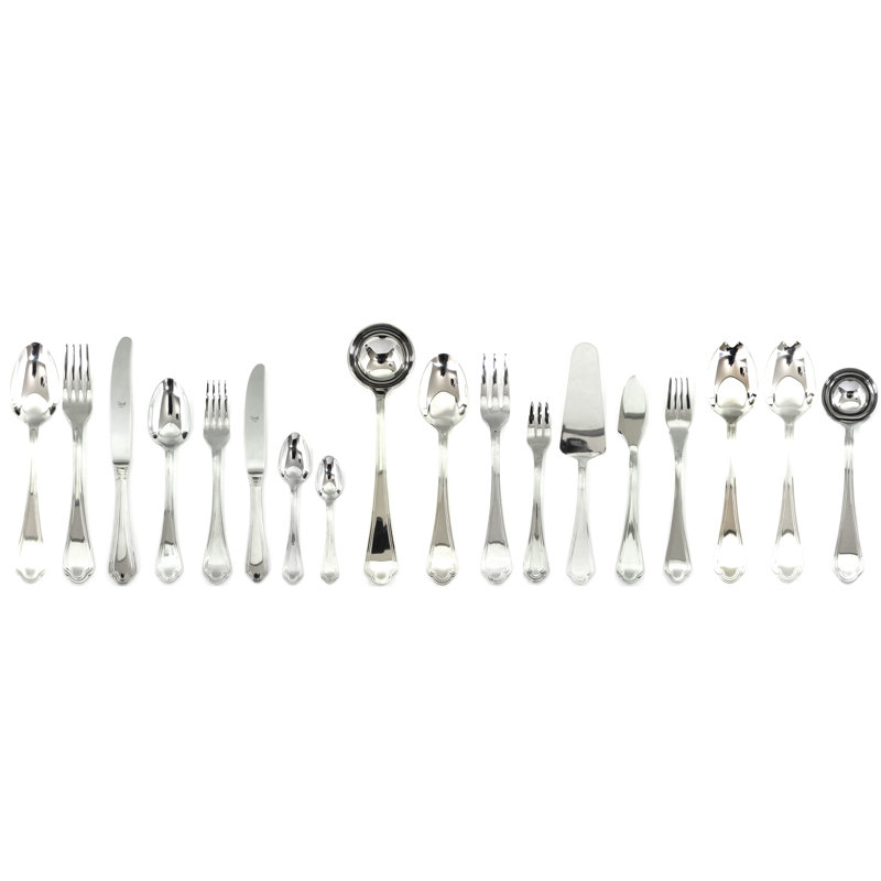 Ensemble de couverts Leonardo - 151 pièces - Acier inoxydable