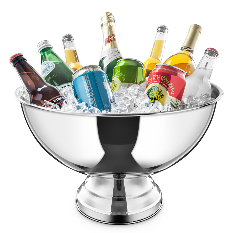 Final Touch Stainless Steel Beverage Bin