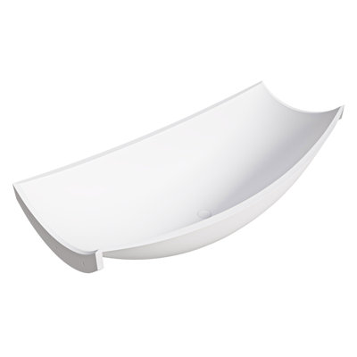 70.75'' x 33.5'' Soaking Resin Bathtub