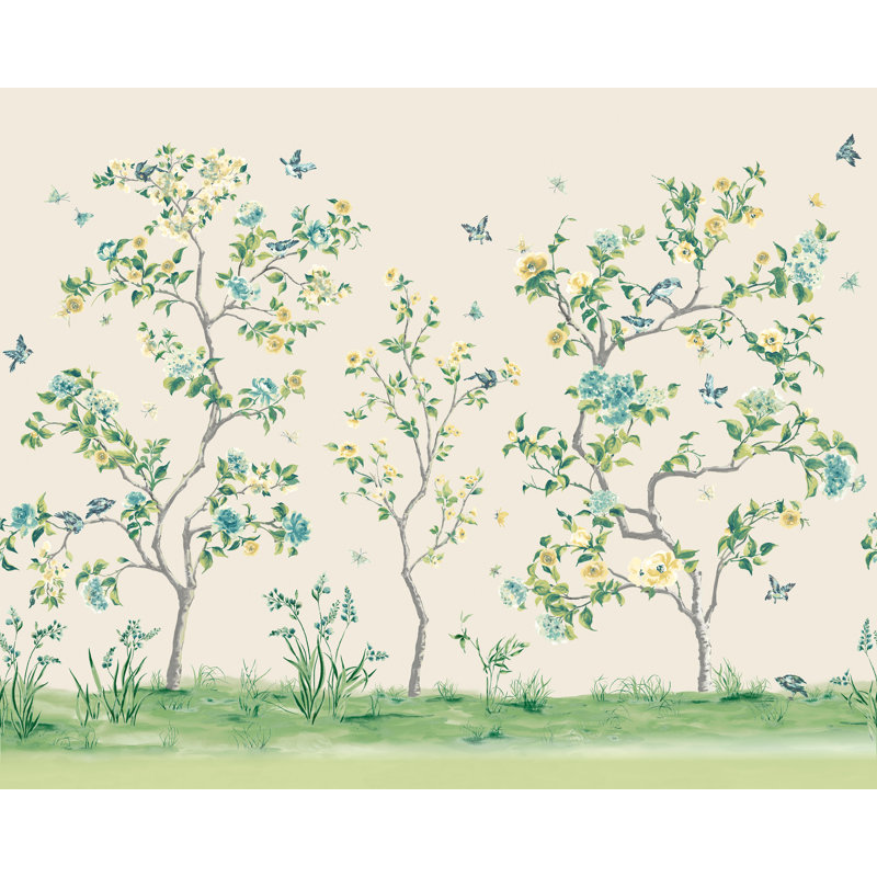 Wolfe Mural,  280cm L x 350cm W , Brown