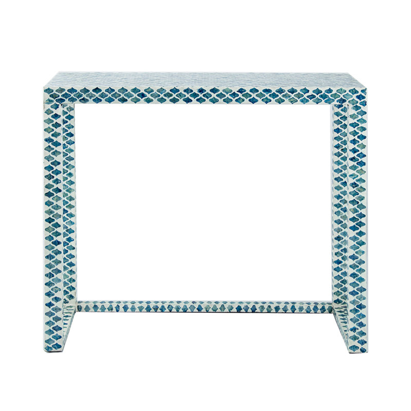 Console Blue Capiz