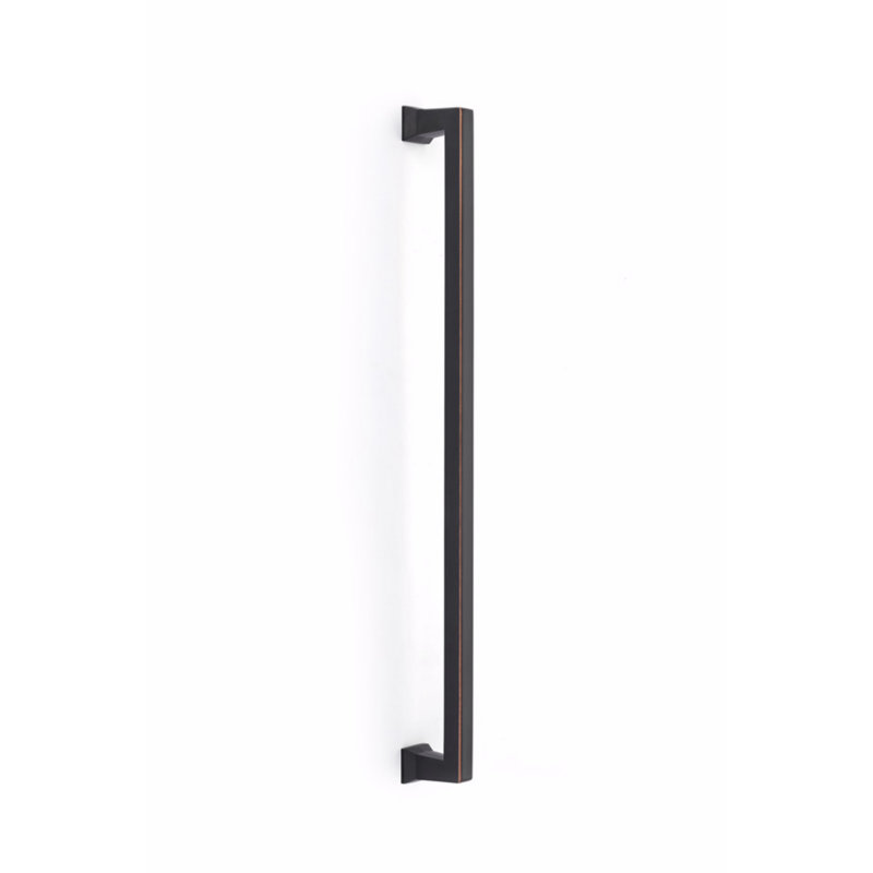 Poignée d'électroménager Emtek, Bronze huilé, 12 po d'un centre à l'autre