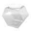 Prep & Savour® 1 Gallon Plastic Candy Bin W/ Lift Off Lid - Clear 458818AB93B541318CA79249990A6D43