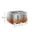 Russell Hobbs Eclipse 4 Slice Toaster-375461493