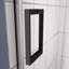 Porte de douche en verre, porte coulissante, avec verre trempé de 5/16 po-111950570