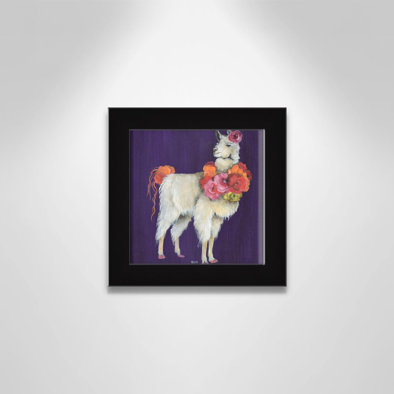 Art sur toile little, H 10 po x l 10 po x P 0,625 po, Cadre noir