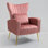 27' ' wide velvet armchair Mahith