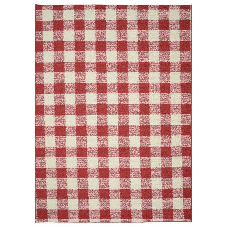 Curiel Checkered Indoor Rug