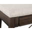 Banc de rangement rembourré avec tiroir Aronoff-86452511