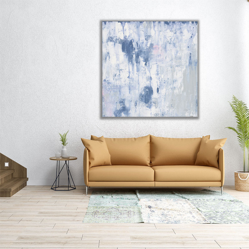 «White Out II», reproduction d'art sur toile, H 12 po x l 12 po