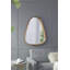 Miroir mural moderne 30 "x 38" Irrgeular