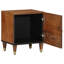 40cm W Solid Wood Bedside Table