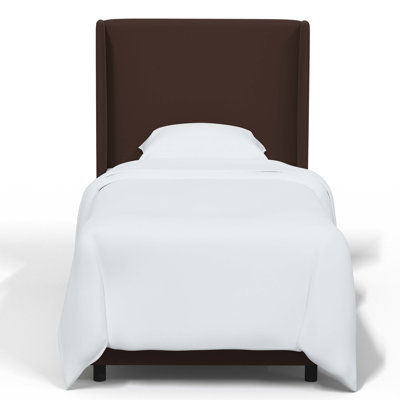 Tilly Linen Upholstered Wingback Bed
