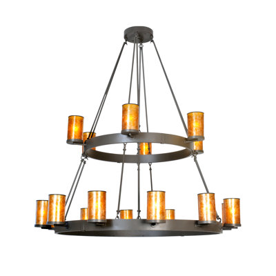 Rustic Lodge 18 - Light Chandelier