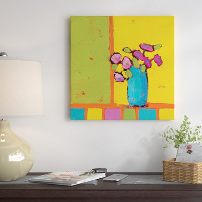 " Turquoise Vase " by Phyllis Adams