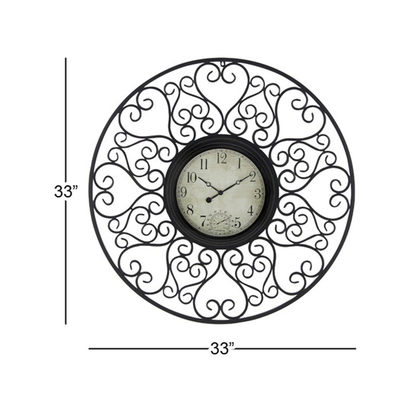 Cybulski Metal Wall Clock